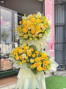 Hoa khai trương