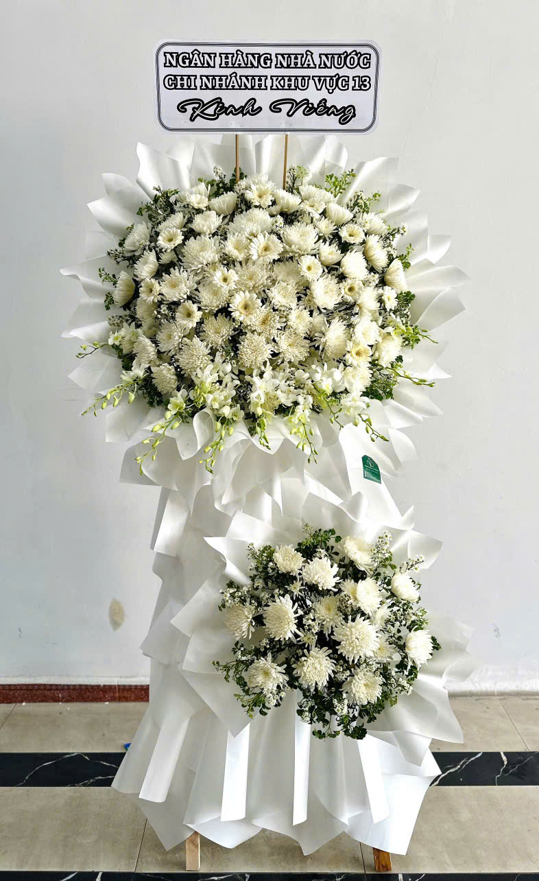 Hoa chia buồn B006