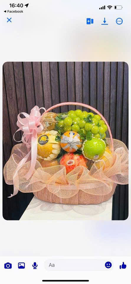 Giỏ trái cây nhập khẩu NK061