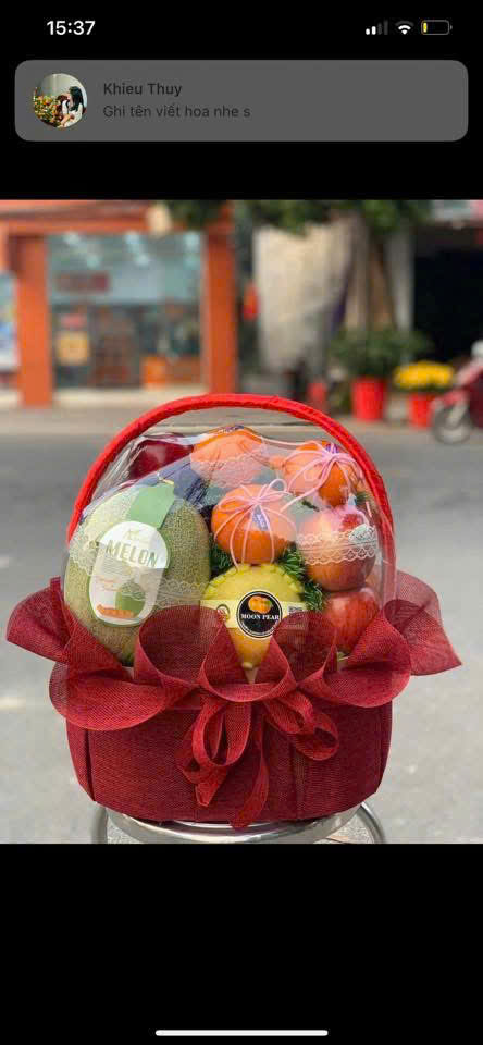 Giỏ trái cây nhập khẩu NK066